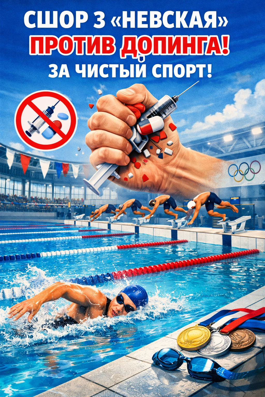 СШОР 3 «Невская» — Антидопинговая политика